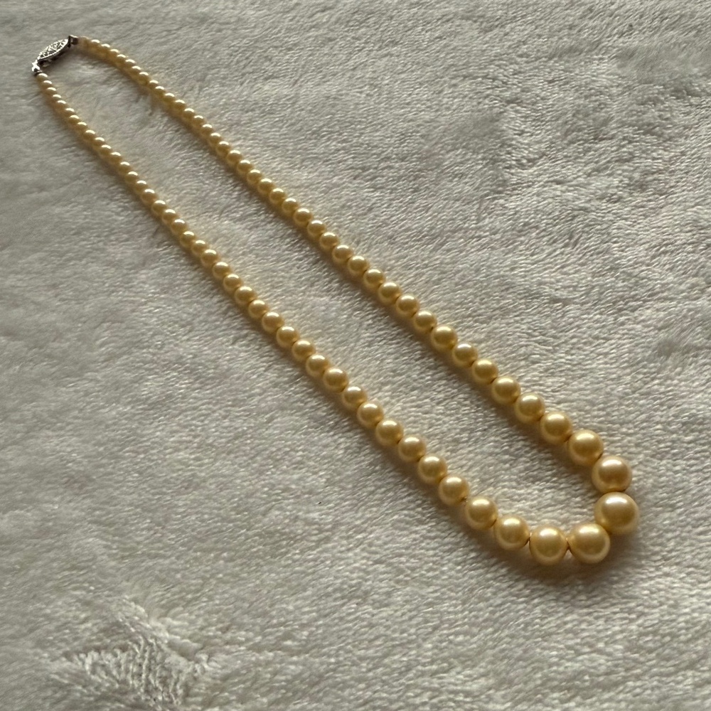 Vintage Marbella Faux Pearls